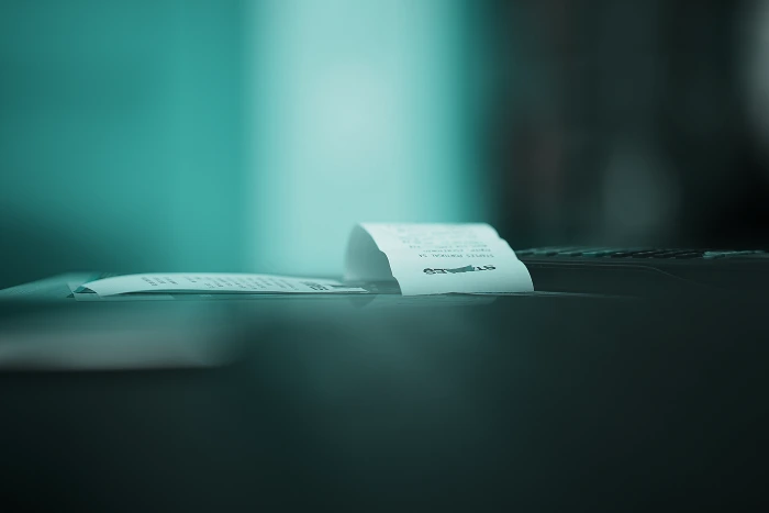 Vendor invoice with line items priced above market rate